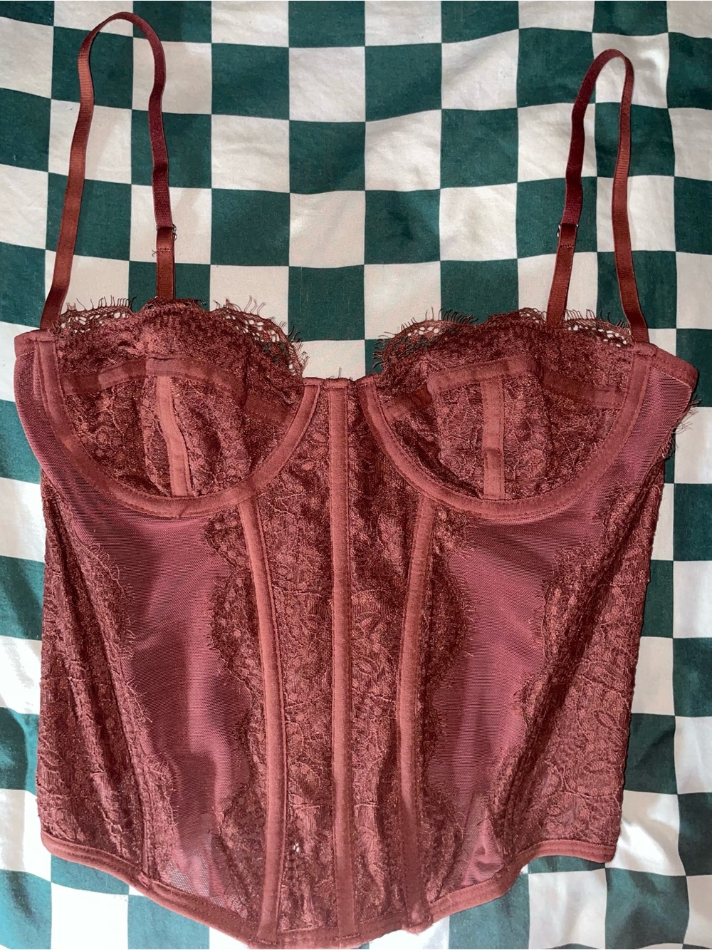 out from under lace corset